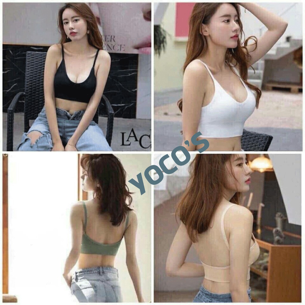 Áo ngực không gọng YOCO'S, Bra tập yoga, gym lưng chữ U BRA010-Smartlife365 | BigBuy360 - bigbuy360.vn