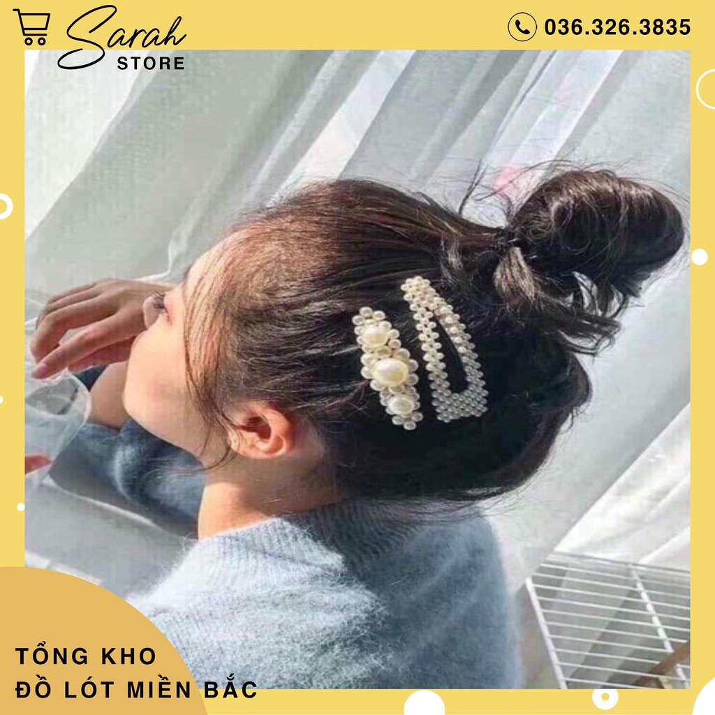 [Có Video] Set 4 kẹp tóc Hàn quốc xinh xắn