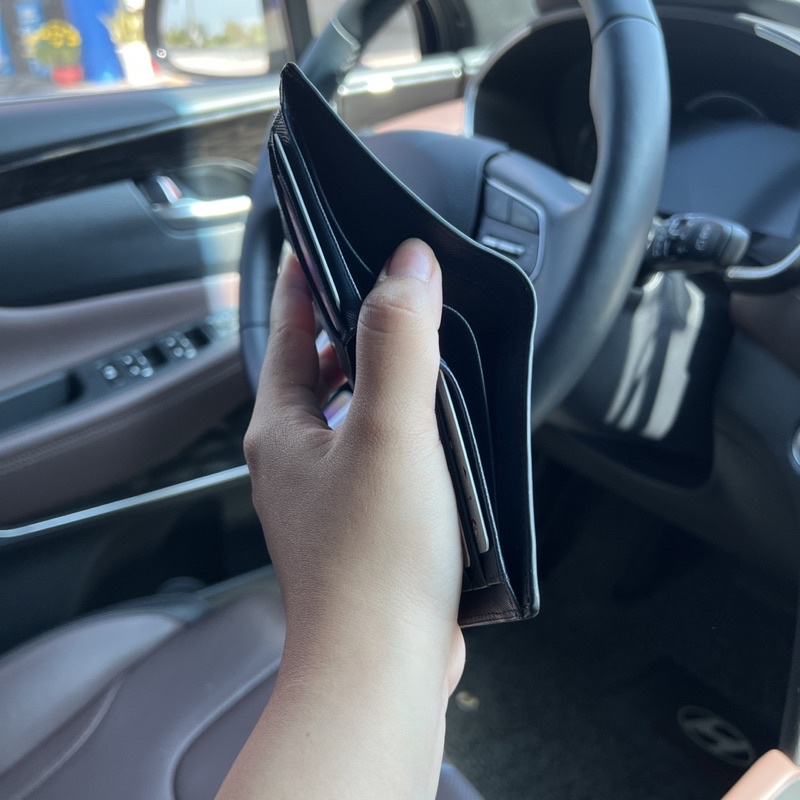 Juro Stand Wallet - Ví Dáng Đứng Da Thật Saffiano Thiết Kế Độc Quyền Bởi Ouithebrand