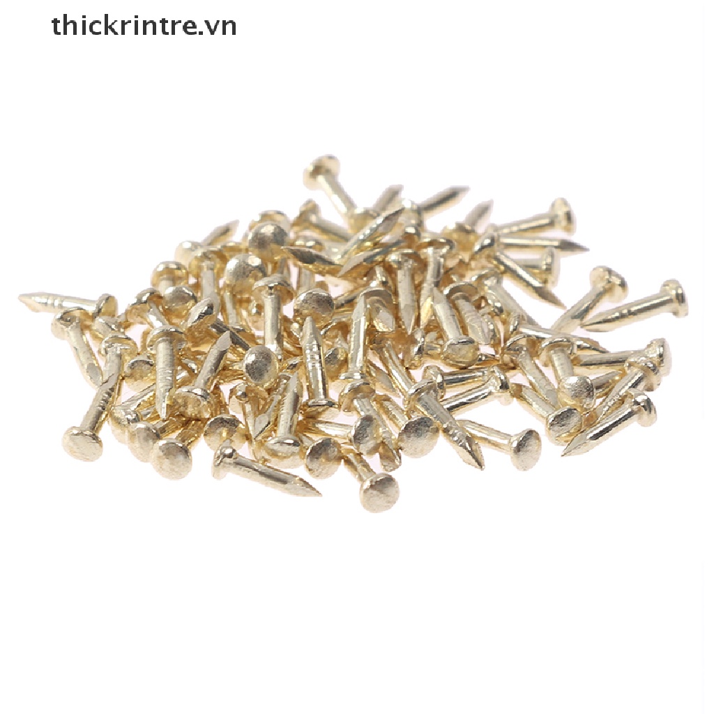 Set 20 Bản Lề Cửa Mini Bằng Đồng Thau Chất Lượng Cao