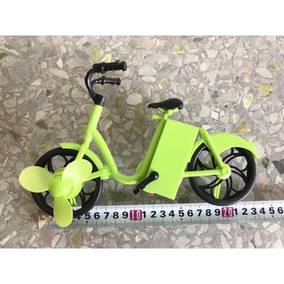 Quạt mini kiểu xe đạp điện 2in1