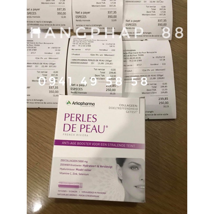 COLLAGEN DẠNG NƯỚC_Perles De Peau-Radiance Pháp