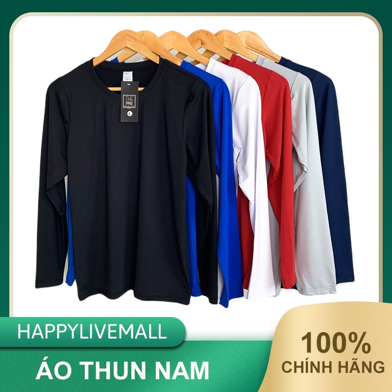 Áo thun nam dài tay giữ nhiệt thể thao cao cấp co giãn 4 chiều