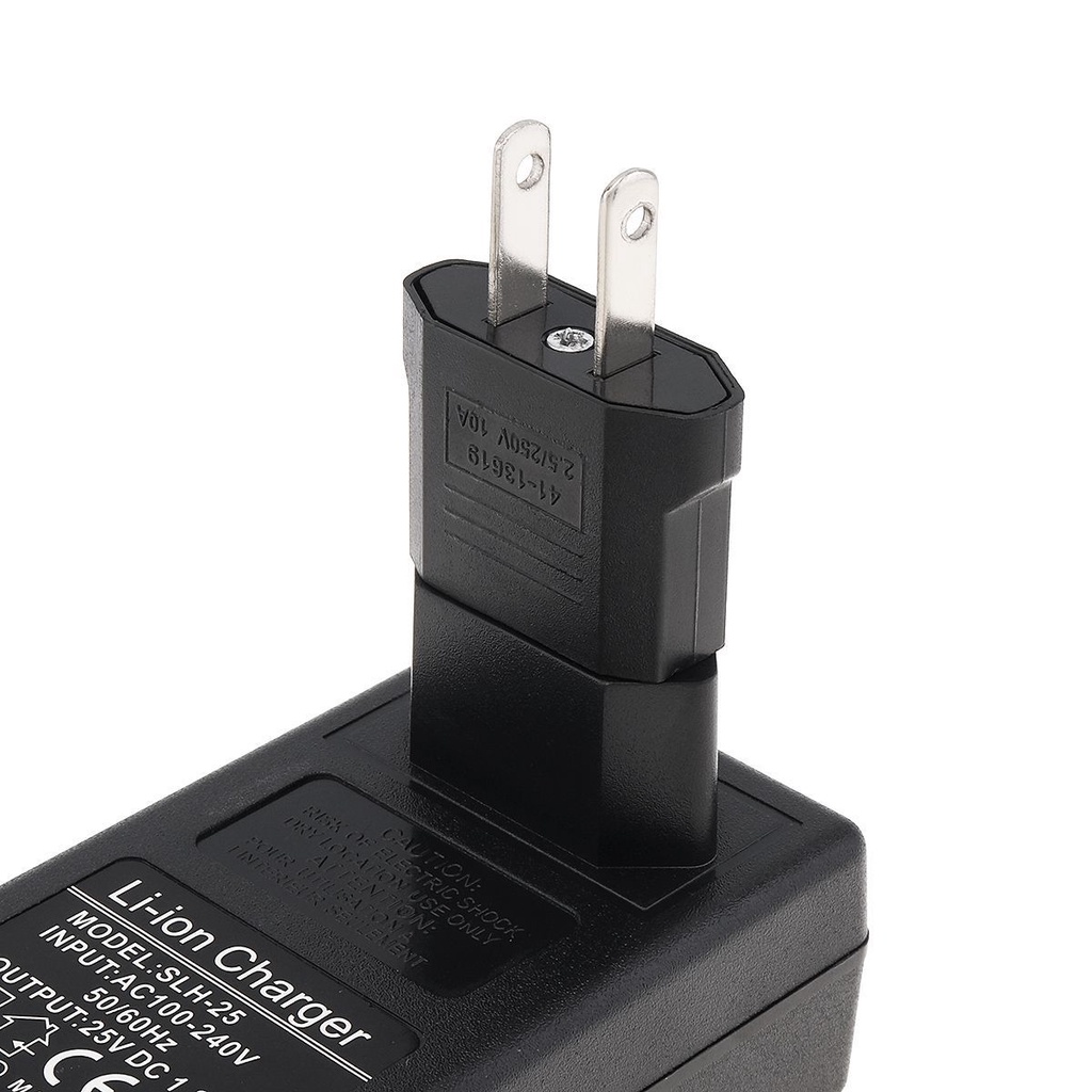 Bộ Sạc Pin Li-ion 100-240V DC 25V Đa Năng