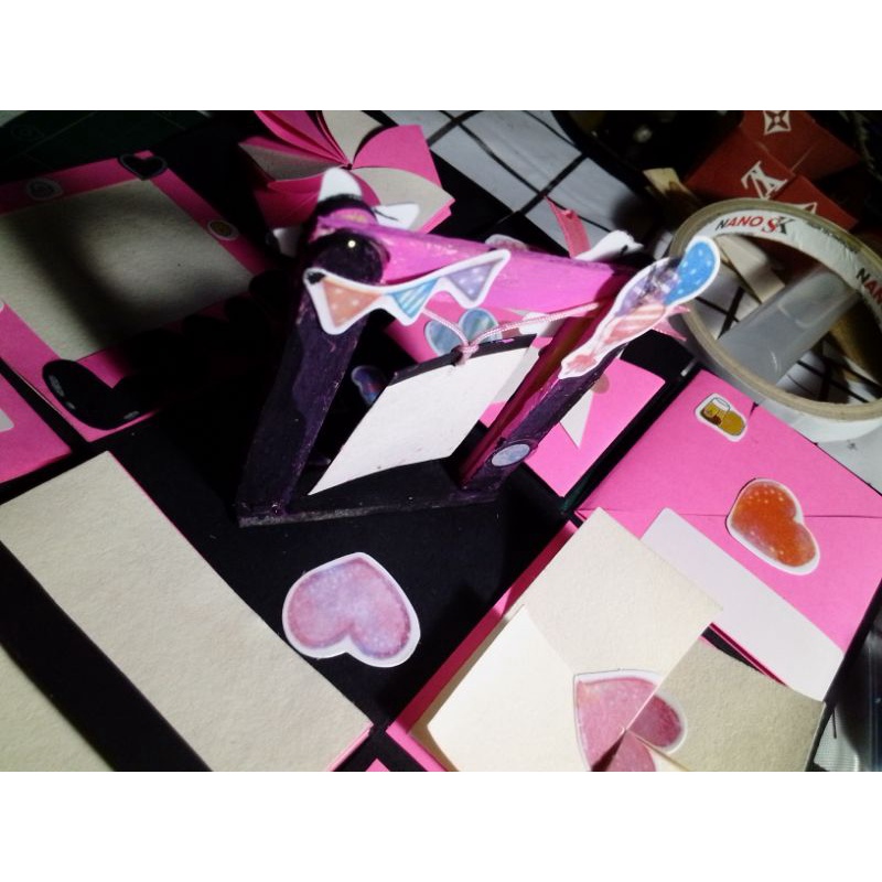 4110 love box handmade gắn hình