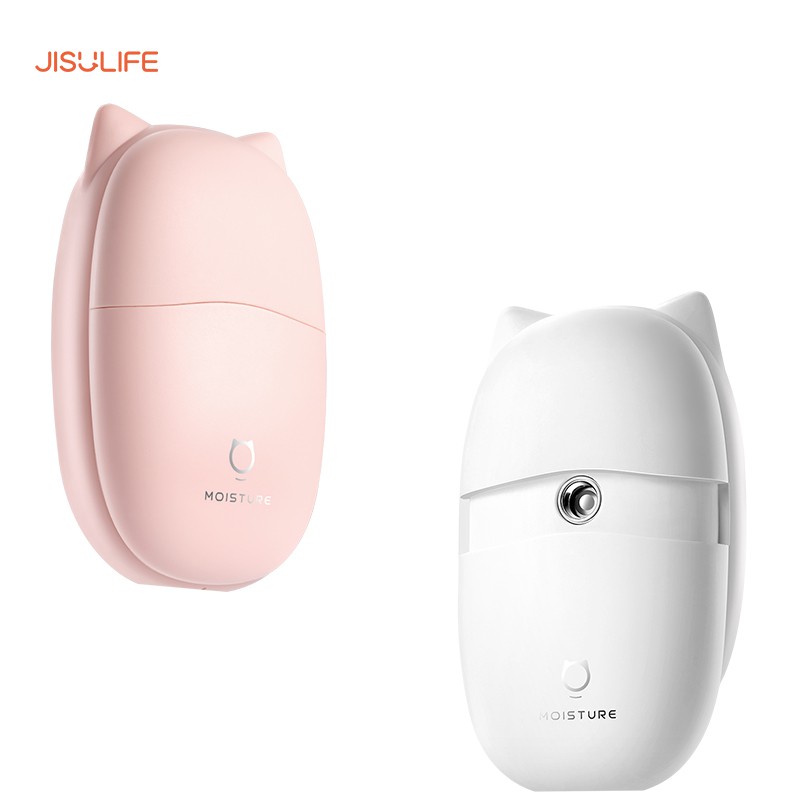 Máy xịt khoáng nano mini cầm tay Jisulife BS01 giúp cấp ẩm, giữ nước cho da, giảm scăng thẳng, stress - BH 12 tháng