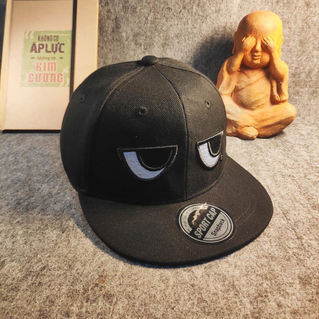 Mũ snapback trẻ em 3-8 tuôi ĐÔI MẮT