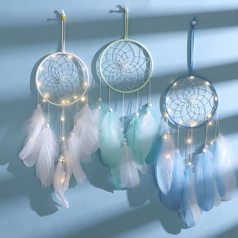 Dream Catcher Thiết Kế Xinh Xắn Dùng Làm Quà Tặng Sinh Nhật Bạn Gái