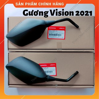 Gương chiếu hậu Vision 2021 chính hãng Honda chân 10 li gắn được cho tất cả các đời Vision