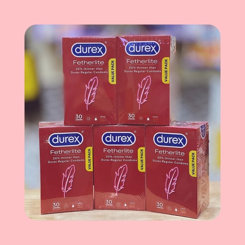 [HÀNG ÚC NỘI ĐỊA] Bao Cao Su Durex , Condom Durex, BCS Durex Siêu Mỏng 30 Chiếc/Hộp Hàng Nội Địa Mẫu Mới Nhất