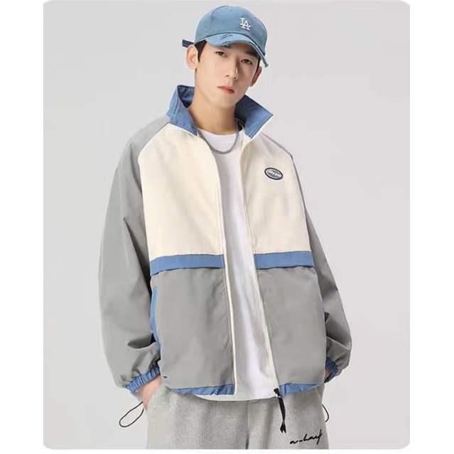 Áo Khoác Nam Nữ DTRAW Cổ Đúng Vải Dù 2 lớp Thiết Kế Phối Màu Chống Tia UV Cực Tốt  CADO FASHION
