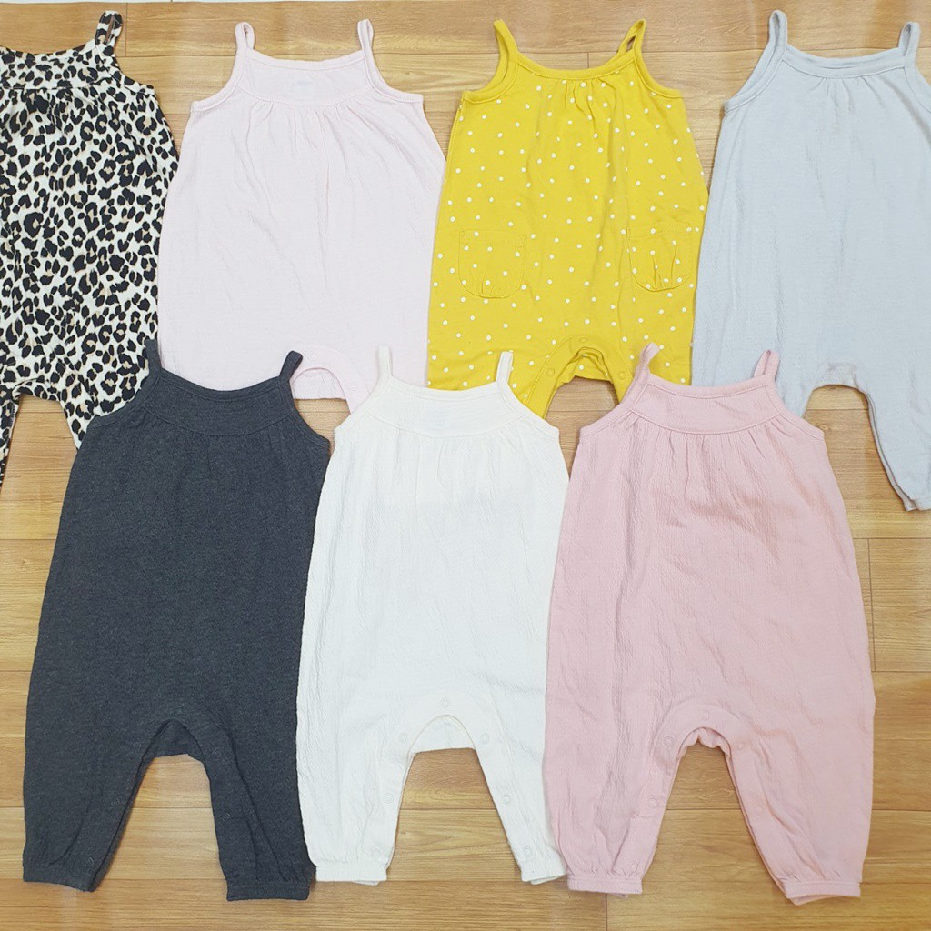 JUMPSUIT BÉ GÁI HÈ OLDNAVY NHIỀU HỌA TIẾT DỄ THƯƠNG CHO BÉ 3KG - 12KG