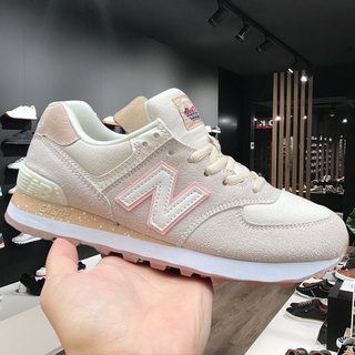 Giày thể thao NB New Balance Crt574 Full hồng nam nữ full bill box 1.1