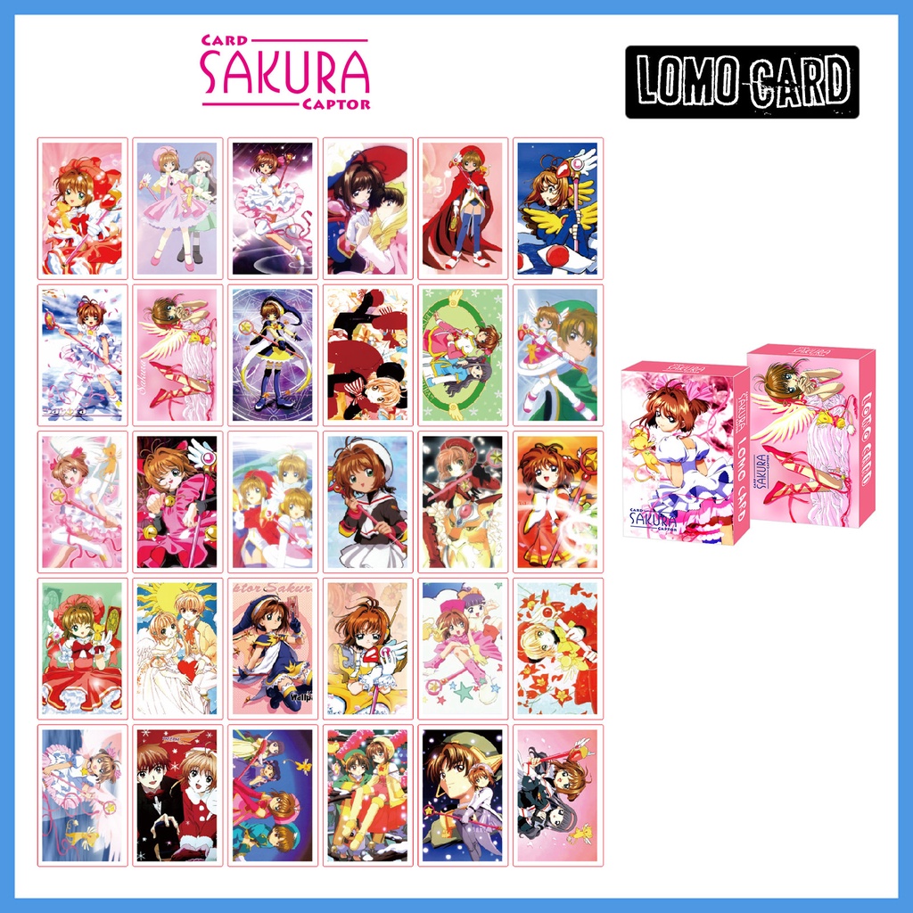 Stranger Things Card Captor Dragon Ball Photocard Lomo Card