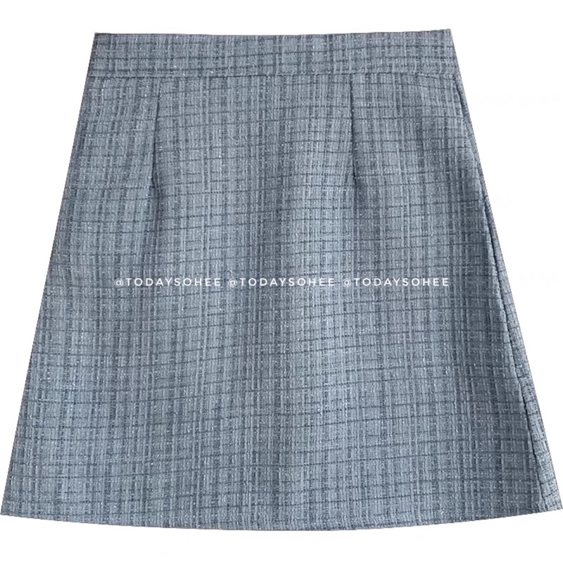Chân váy tweed nhiều màu