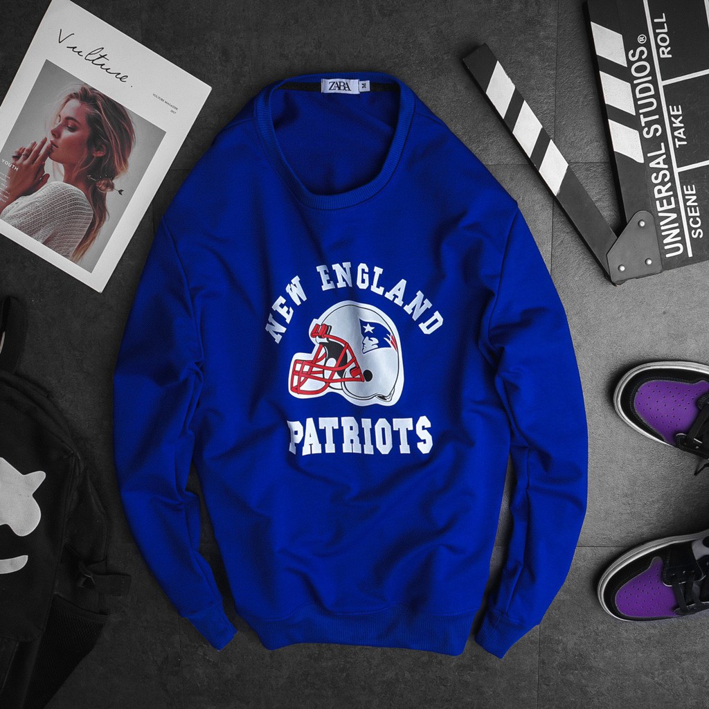 Áo sweater/ áo nỉ dài tay nam nữ phối chữ cá tính