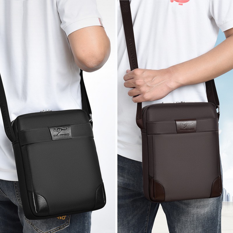 Túi đeo chéo nam hàng hiệu đi chơi chống nước chính hãng bao tử - DT301 | BigBuy360 - bigbuy360.vn