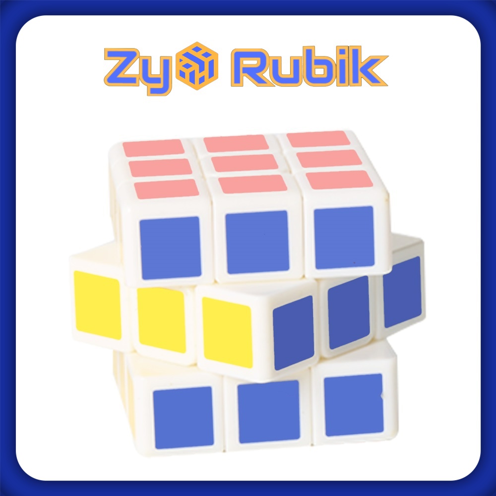 Rubik 3x3 QiYi mini 3cm Stickerless không viền - ZyO Rubik