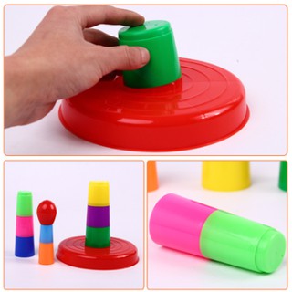 Đồ chơi xếp cốc, ném vòng vận động