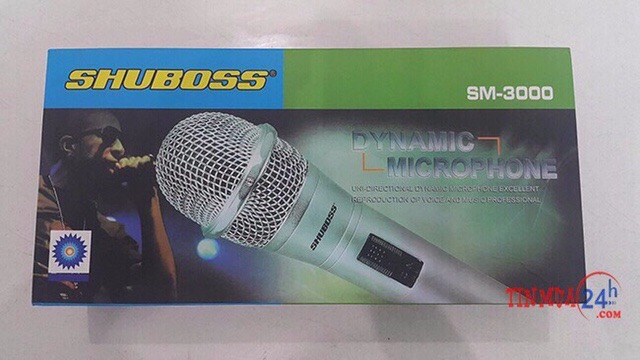 MICRO DÂY KARAOKE CỰC HAY SHUBOS SM-3000