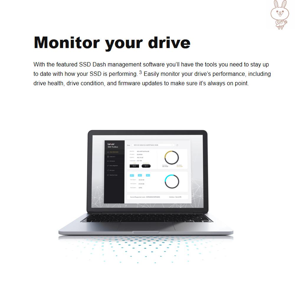 Ổ Cứng Ssd Tốc Độ Cao 128gb Ol Lexar Ns100 2.5 "Sata Iii (6Gb / S) | BigBuy360 - bigbuy360.vn