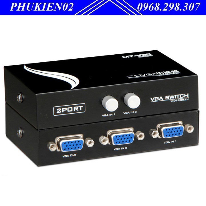 Bộ gộp VGA 2 vào 1 ra MK-VIKI