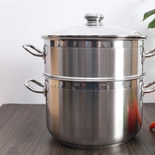 Bộ Nồi Xửng Hấp 28cm Cao Cấp