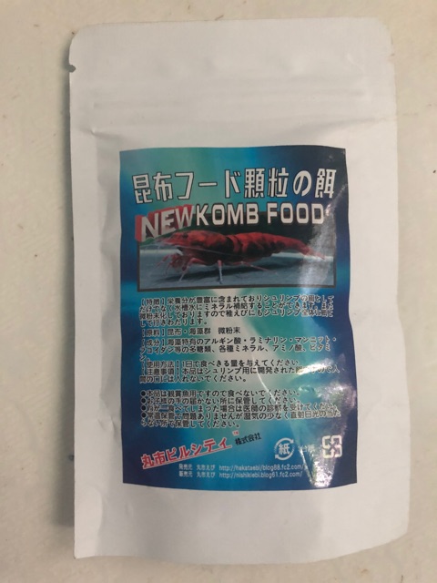Thức ăn nhật bản cho tép cảnh - Newkomb food - gói 40g