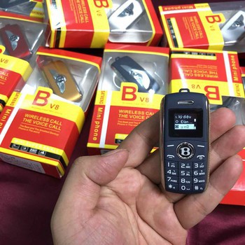 [Sốc] Điện thoại mini BX8 (Hình chìa khóa xe Bentley) 2 sim hỗ trợ chức năng thay đổi giọng nói-Bảo hành 12 tháng