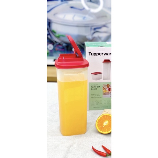 Bình Slim Line 2L MÀU ĐỎ