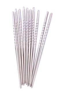 Bộ 5 đôi đũa inox cao cấp
