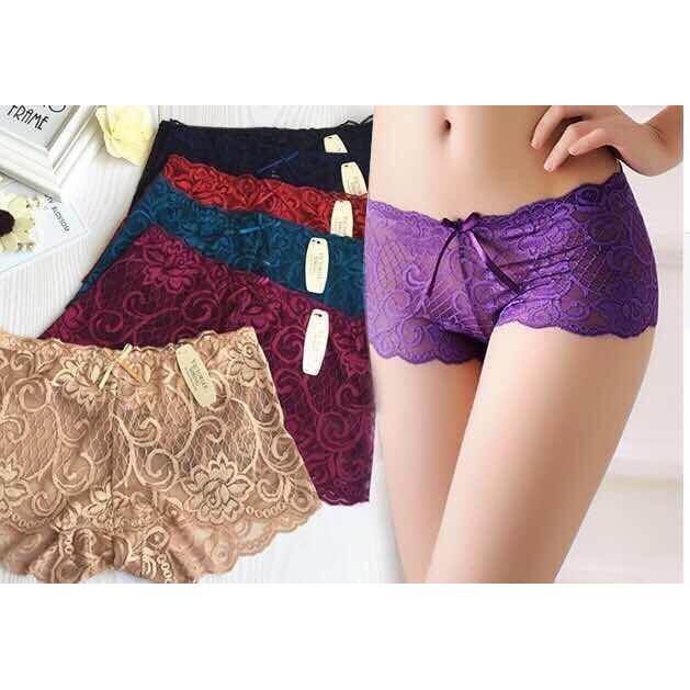 combo 10 quần lót ren nữ đẹp nha l