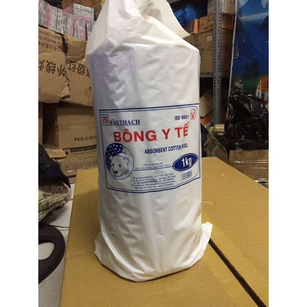 ✅ Bông Gòn Y Tế Thấm Nước: Bảo Thạch 0.5 Kg - 1 Kg - VT0434