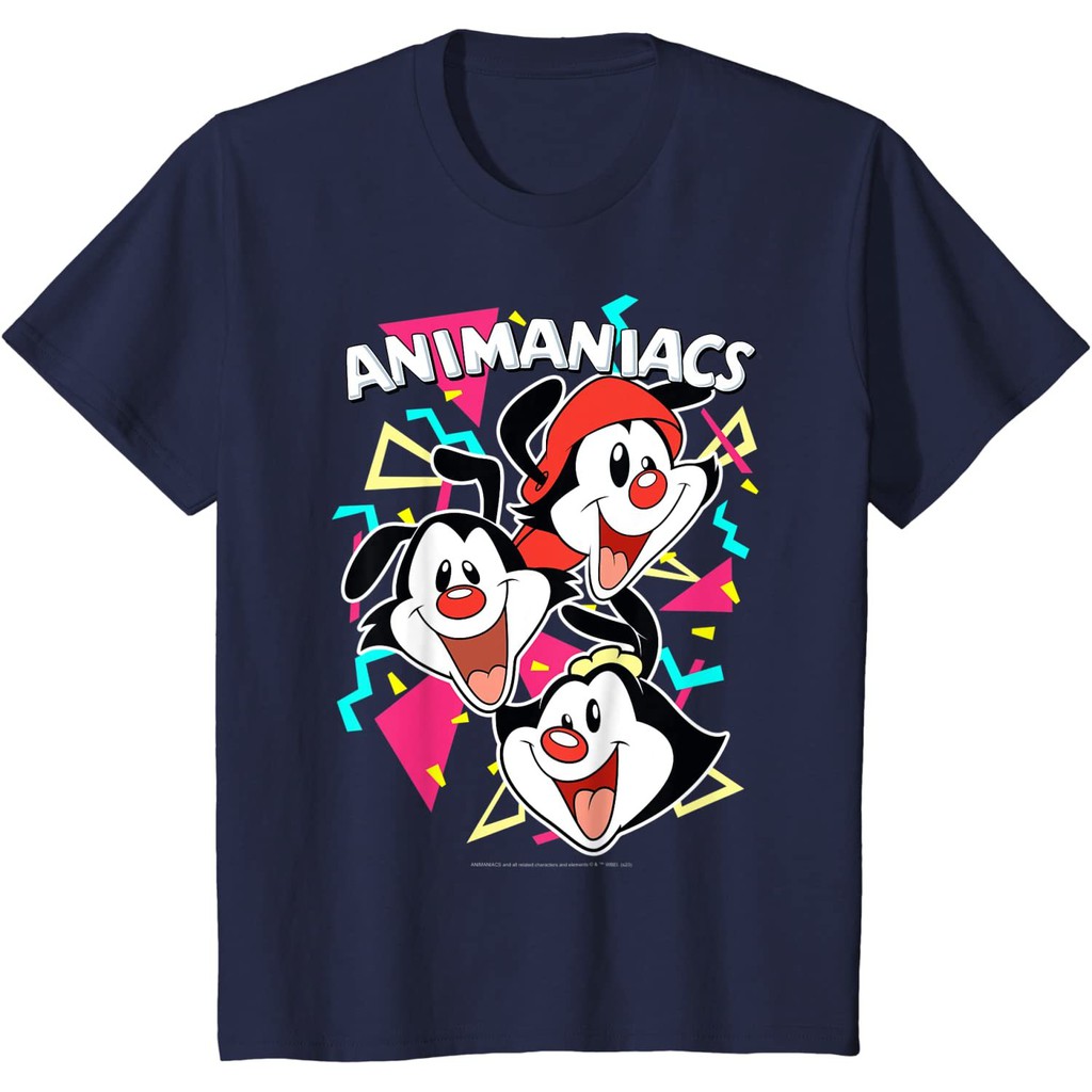Áo Thun Tay Ngắn In Hình Nhân Vật Animaniacs Yakko Wakko Thời Trang Cho Bé Từ 1-12 Tuổi