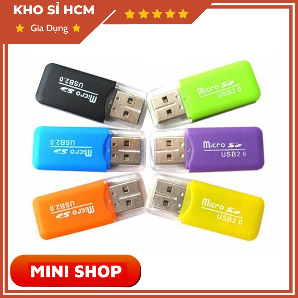 Đầu Đọc Thẻ Nhớ Rắc Cắm USB MINISHOP H069