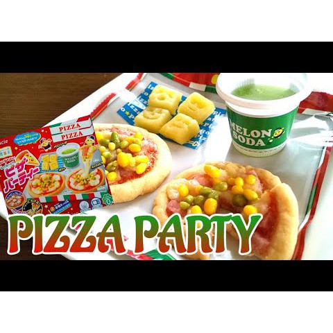 Popin Cookin Bộ làm bánh Pizza Nhật - Đồ chơi nấu ăn Nhật Bản Poppin Cookin