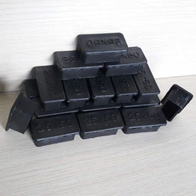 COMBO 10 CÁI BỊT ĐẦU ỐNG SẮT NHỰA ĐEN