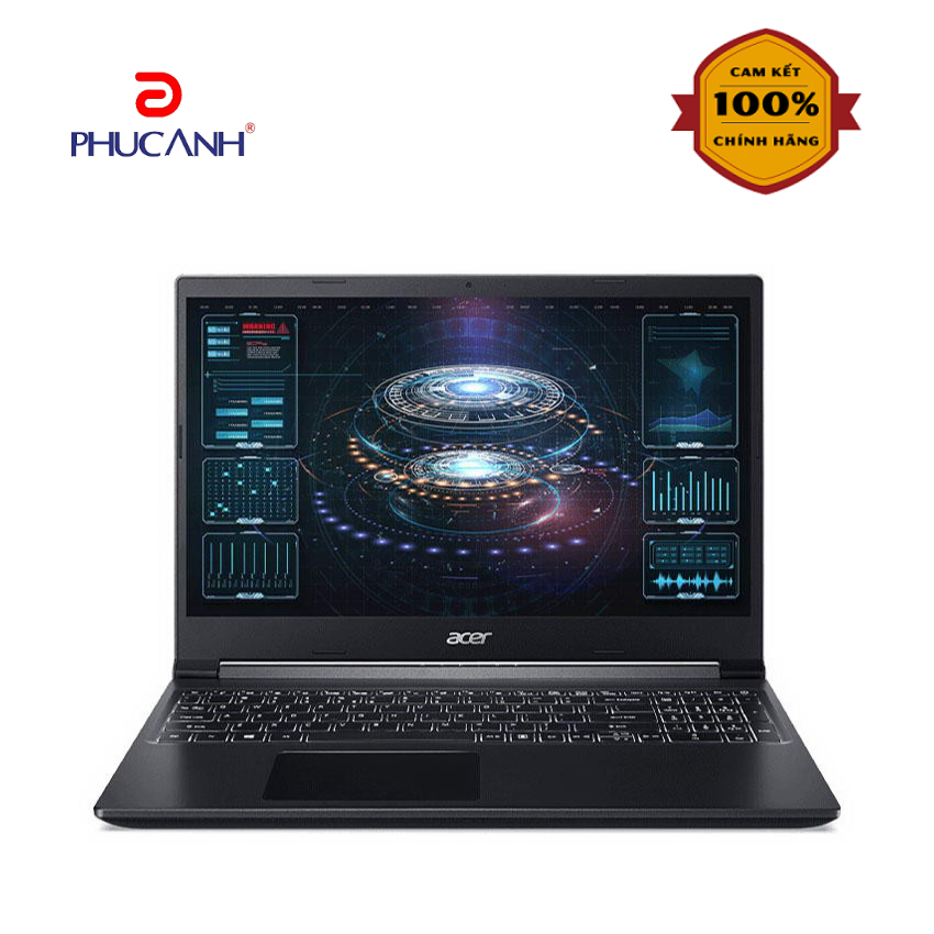 Laptop Acer Gaming Aspire 7 A715 42G R1SB NH.QAYSV.005 (Ryzen 5 5500U/ 8Gb/ 256Gb SSD/ 15.6&quot; FHD/ Nvidia GTX1650 4Gb.