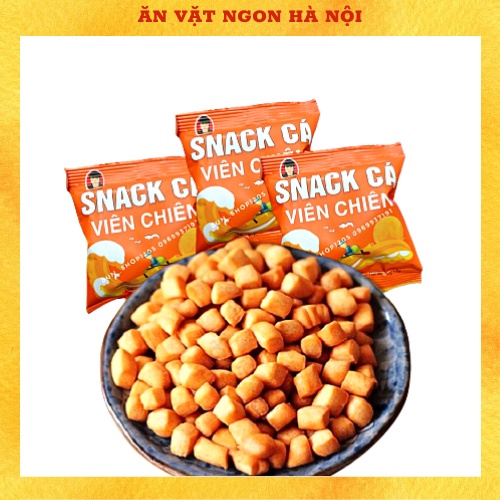 60 Gói Snack Cá Viên Chiên Bim Bim Ngon Giá Rẻ Hấp Dẫn Cho Mọi Người