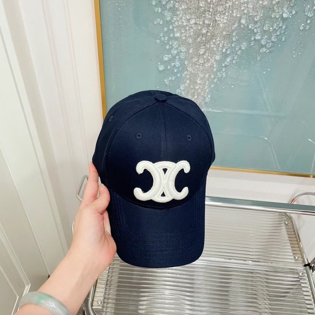 Nón Lưỡi Trai In Chữ Celin Arc de Triomphe Phiên Bản Đúng Đường Phố Cho Nam Và Nữ