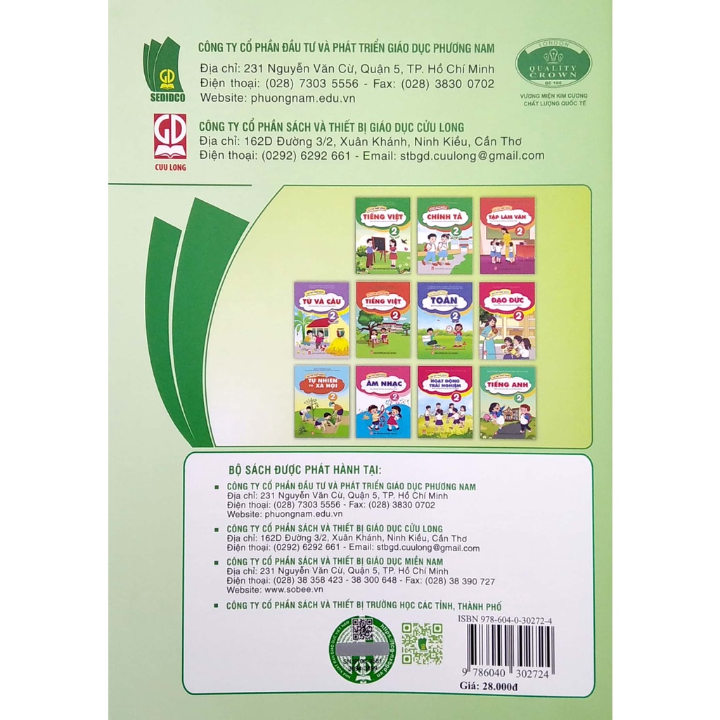 Sách Bài Tập Thực Hành Chính Tả 2 - Tập 1