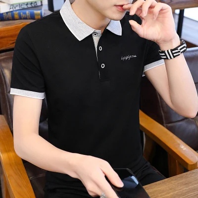 Áo thun polo tay ngắn màu sắc thời trang cho nam