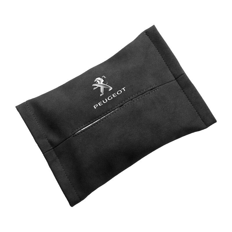 1 hộp đựng khăn giấy gắn ghế ngồi xe hơi Peugeot 307 207 407 607 4008 206 107 308 406 408 208 301 3008