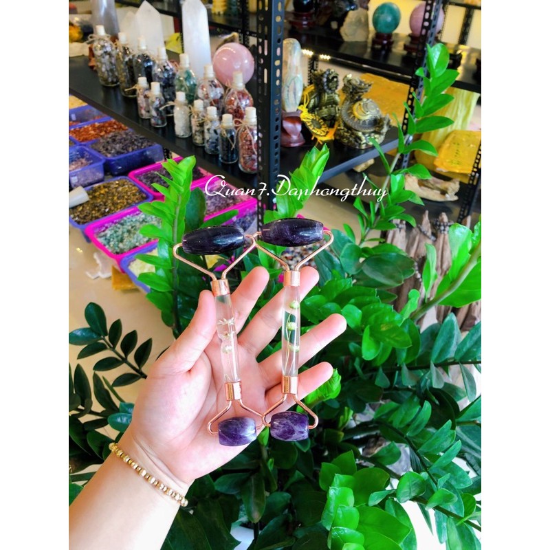 Thanh Lăn Massage Mặt Đá Tự Nhiên Phong Thuỷ