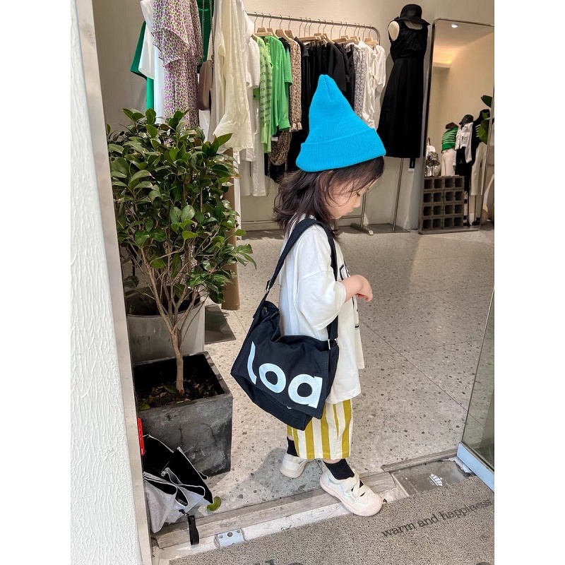 TÚI TOTE CHỮ LOA DÀNH CHO BÉ LÊN HÌNH RẤT XINH