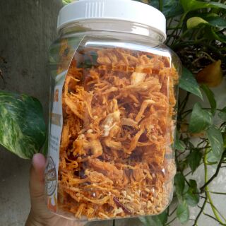 500gr KHÔ GÀ CHÁY TỎI