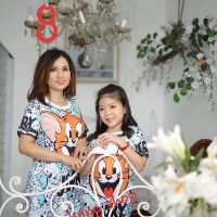 Đầm 3d thái lan cho bé