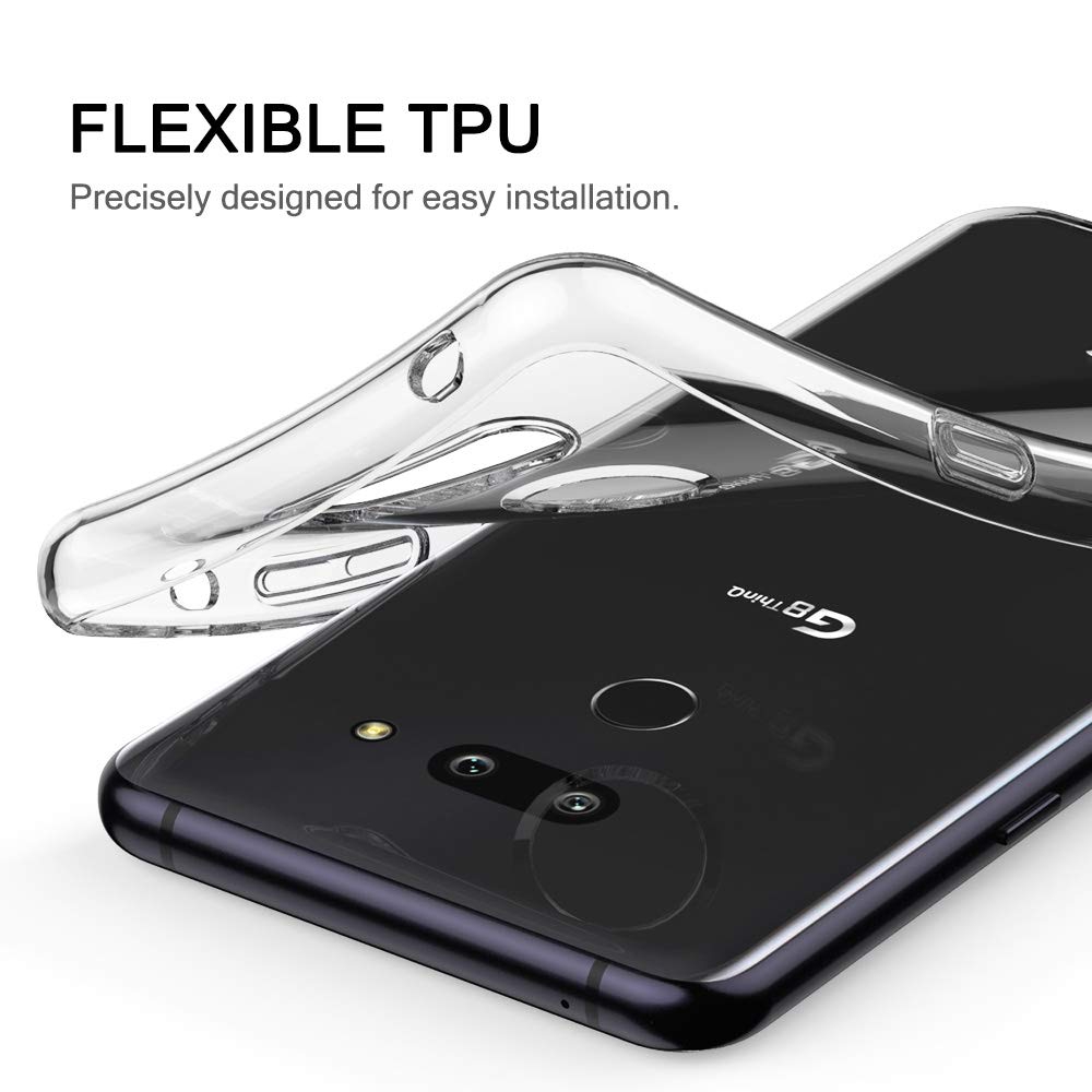 Ốp Điện Thoại Tpu Silicon Trong Suốt Cho Lg G8 G8S Thinq G8X G7 Plus V50 V40 V30 V30S