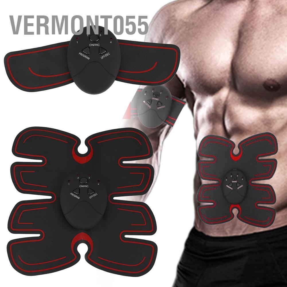 Vermont055  Sạc cơ bụng thông minh dán bụng máy tập thể dục ems