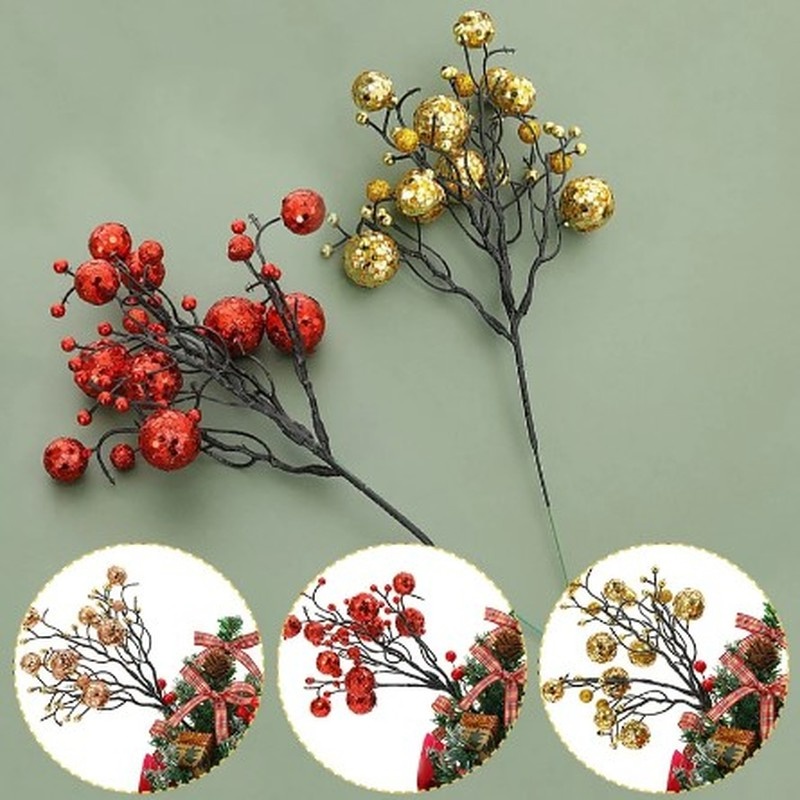 Phụ kiện trang trí nhà cửa hình trái cây lấp lánh thời trang